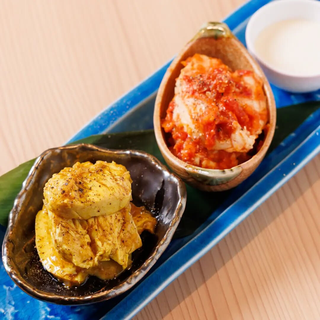 【食べ比べが楽しい、鶏の2種盛り✨】